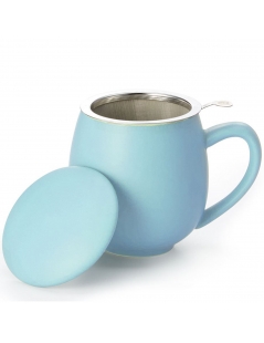 Tisaniera "Saara" In Porcellana Colore light blu