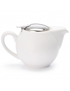 Teiera "Saara" In Porcellana Colore Bianco Opaco