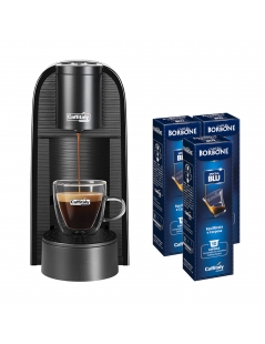 Macchinetta da caffè in capsule Caffitaly "Volta S36R.3", in omaggio capsule Borbone