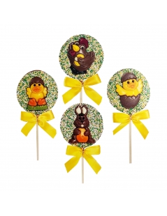 Lecca Lecca Di Cioccolato Al Latte Pasquali