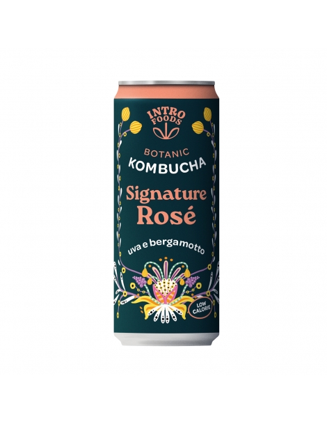 Kombucha Uva e Bergamotto in Lattina