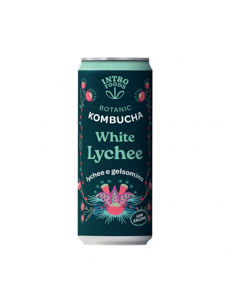 Kombucha Lychee e Gelsomino in Lattina