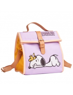 Borsa Termica Porta Pranzo Quy Cup Fantasia Snoopy sdraiato