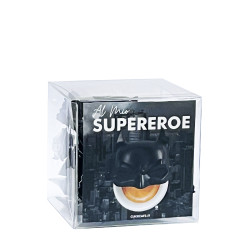 Cubo Super Eroe, Chicchi di Caffè Ricoperti Di Cioccolato Fondente