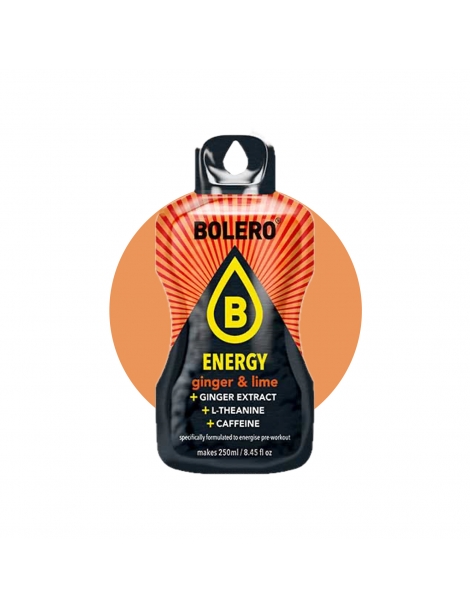 Bolero, bevanda energizzante gusto zenzero e lime