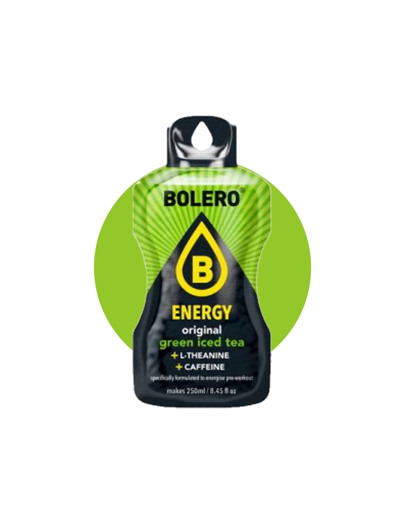 Bolero, bevanda energizzante gusto tè verde