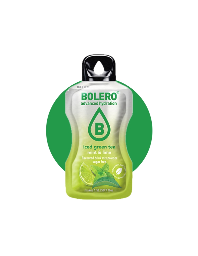 Bolero, Bevanda Gusto Tè verde menta e limone