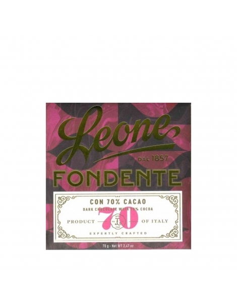 Tavoletta cioccolato Fondente 70% Leone