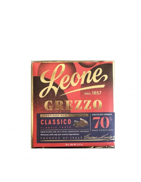 Tavoletta Cioccolato Grezzo Leone Gluten Free