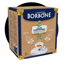 Cialde Caffè Borbone Miscela Nera, Box da 100
