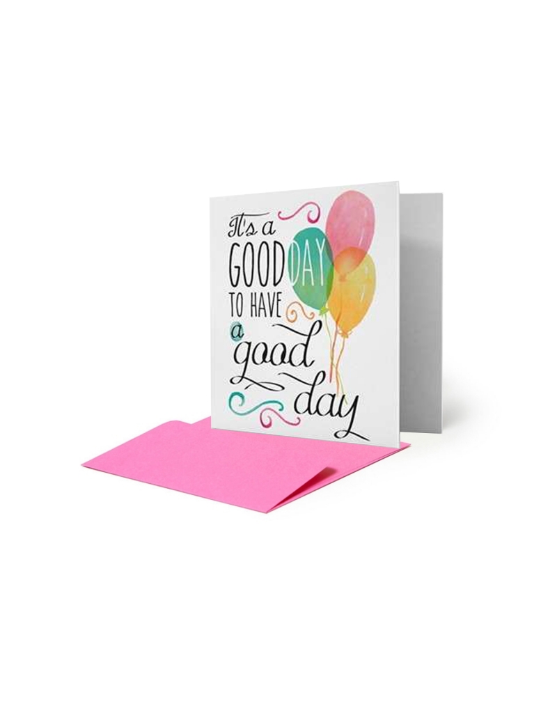 Biglietto di auguri  It's a good day
