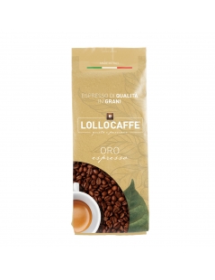 Caffè in grani lollo, miscela oro