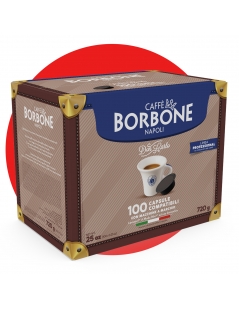 Caffè Borbone 100 Capsule A Modo Mio, Miscela Rossa