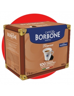 Caffè Borbone 100 Capsule Nespresso Miscela Rossa