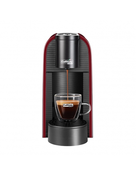 Macchinetta da caffè in capsule Caffitaly "Volta S36R.3", colore rosso
