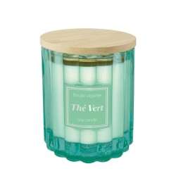 Candela Profumata in Vetro "Tè verde"