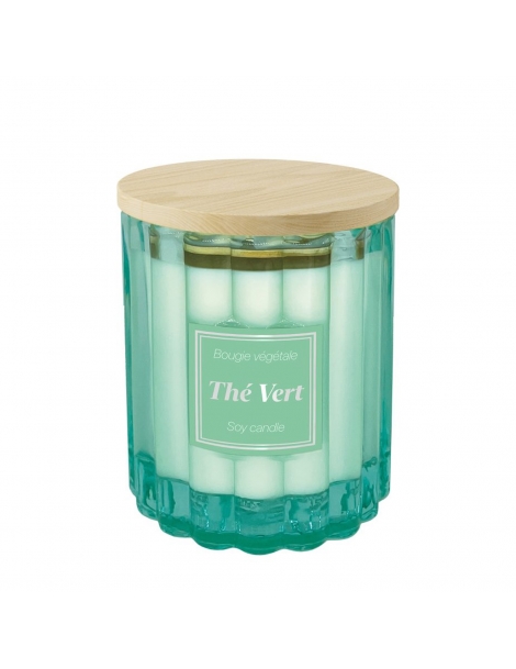 Candela Profumata in Vetro "Tè verde"