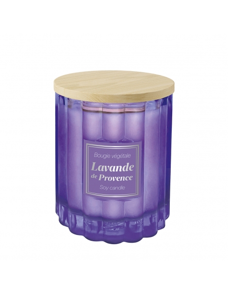 Candela Profumata in Vetro "Lavanda"