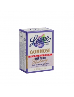 Leone Gommose Senza Zucchero al Mirtillo