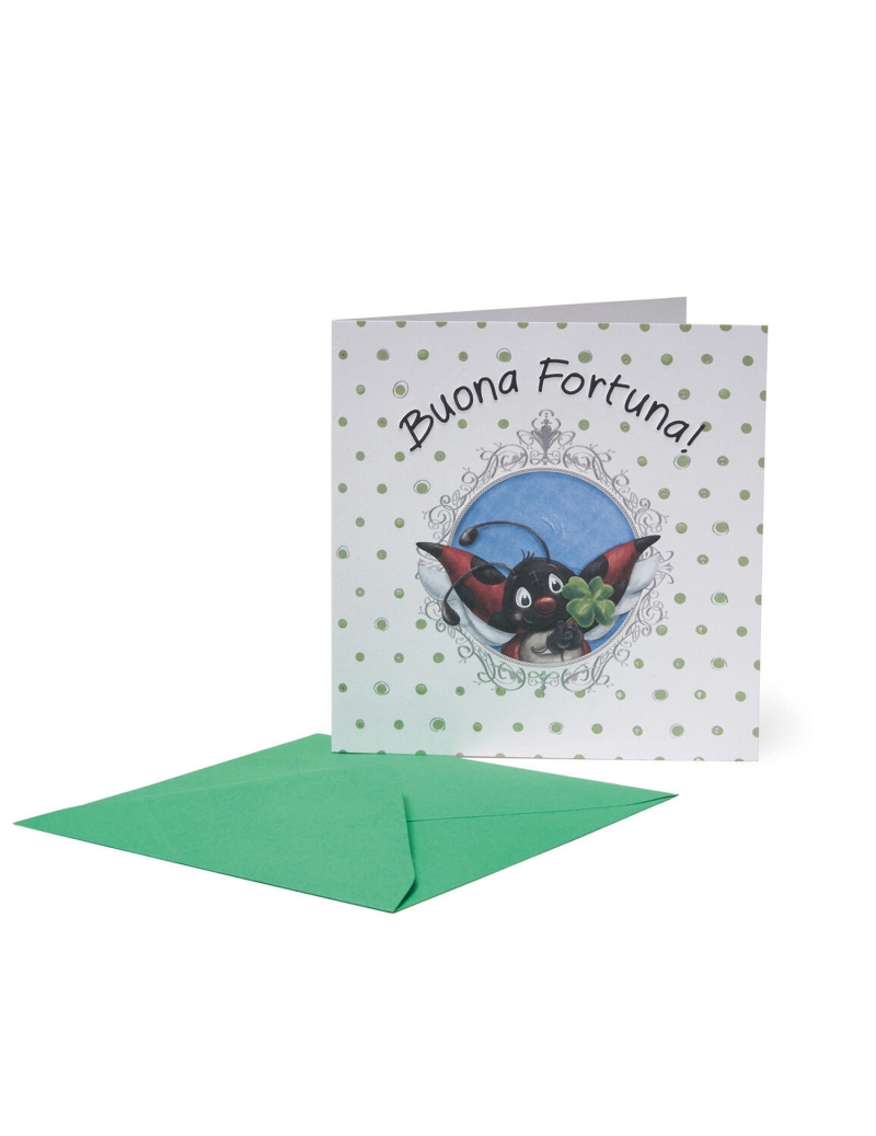 Biglietto Buona Fortuna Ladybug
