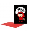 Biglietto per Ricorrenza - In Bocca al Lupo! Cappuccetto