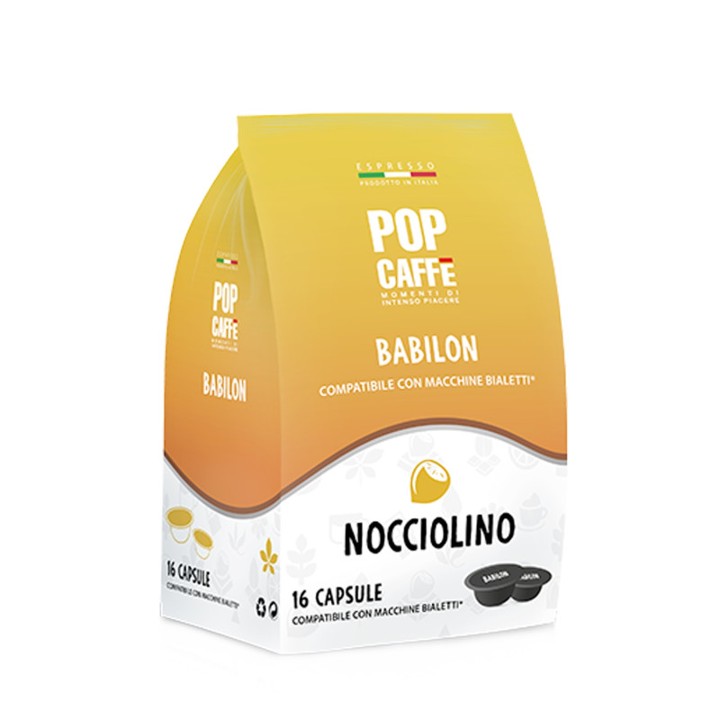 Pop Caffè compatibile Bialetti, Nocciolino