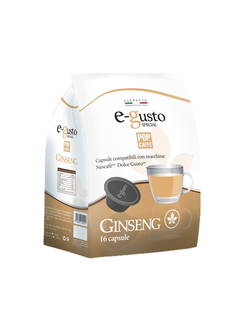Pop Caffè compatibile Dolce Gusto, Ginseng