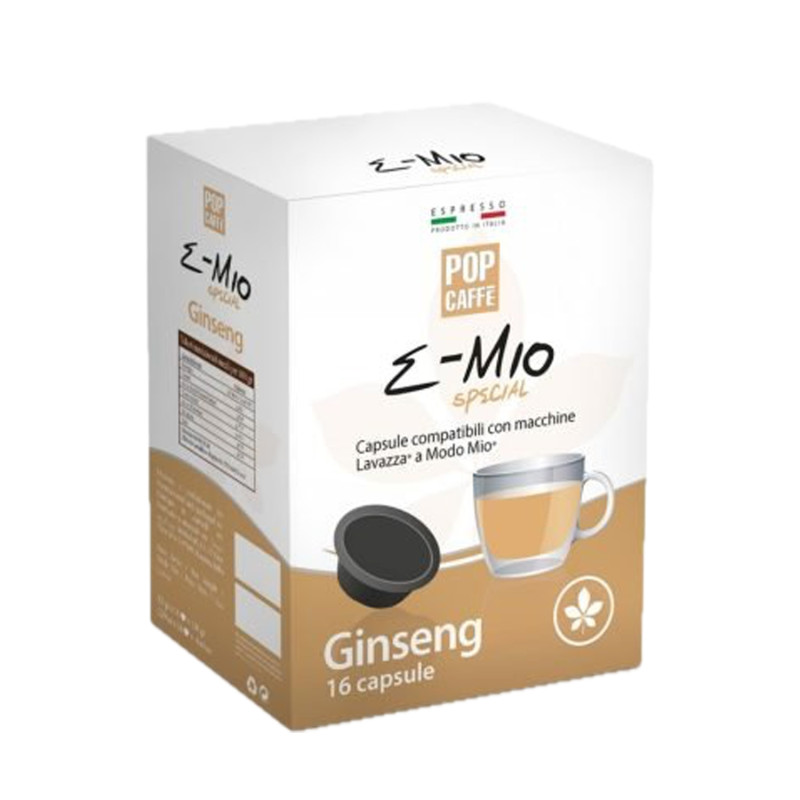 Pop Caffè compatibile a Modo Mio, Ginseng