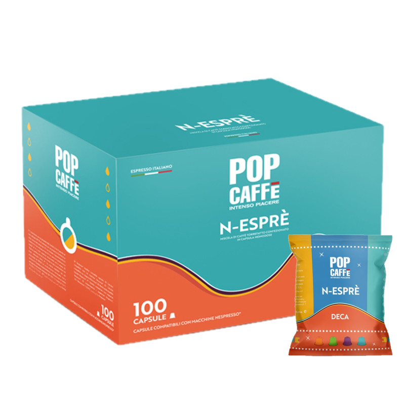 Pop Caffè Compatibili Nespresso, Deca