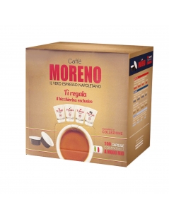 Caffè Moreno 100 Capsule A Modo Mio Miscela Aroma Espresso