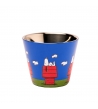Quy Cup Tazzina Espresso in Acciao Inox Snoopy Cuccia