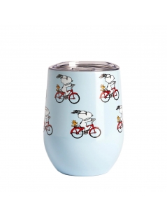 Bicchiere Termico Snoopy Bici, Quy Cup