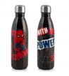 Borraccia Termica Acciaio Inox Spiderman Black