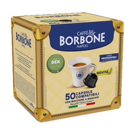 Caffè Borbone Dolce Gusto 50 Capsule miscela Decaffeinata