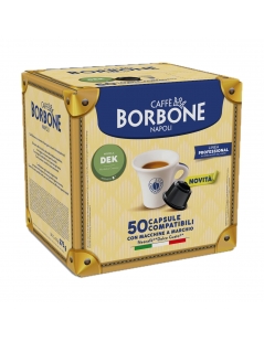 Caffè Borbone Dolce Gusto 50 Capsule miscela Decaffeinata