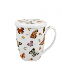 Tisaniera "Butterflies" Linea Crocus in Gift Box