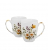Set 2 Mugs "Daisy" Collezione Crocus in Gift Box 350ml