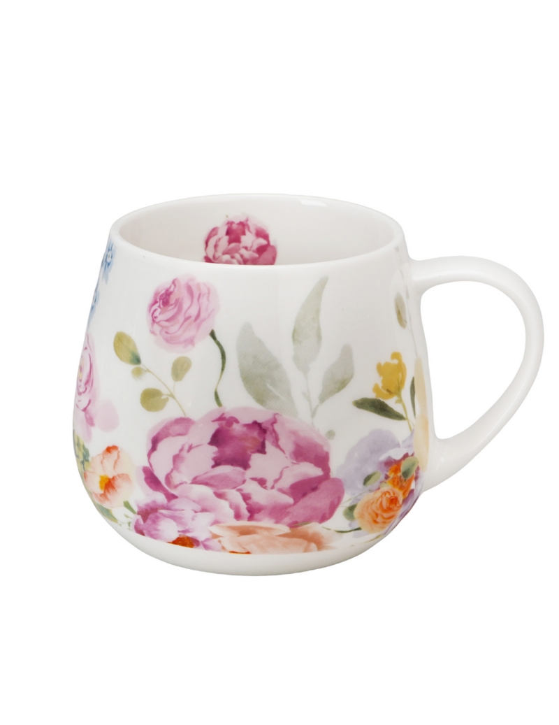 Mug a botte "June" Collezione Fiori Classici in Gift Box