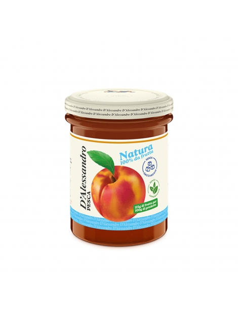 Confettura di pesche senza zucchero