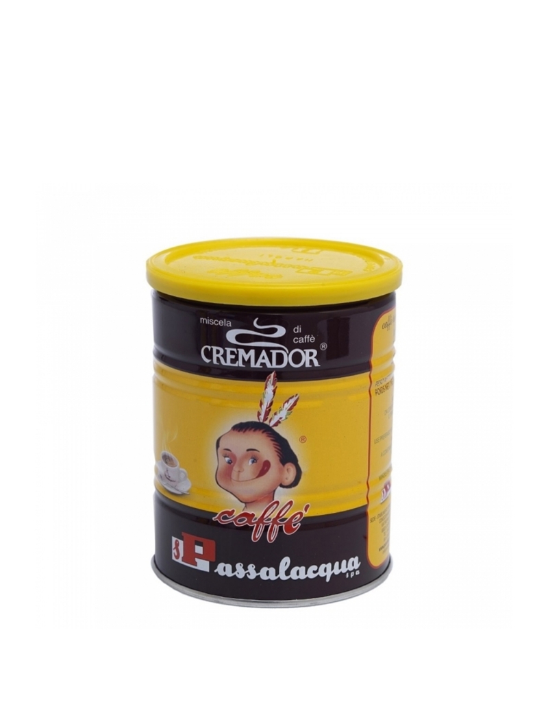 Passalacqua Caffè Cremador Macinato 70% Arabica Lattina da 250 gr