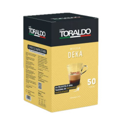 Caffè Toraldo 50 Cialde miscela Deka