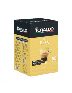 Caffè Toraldo 50 Cialde miscela Deka