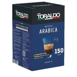 Caffè Toraldo 150 Cialde miscela Arabica