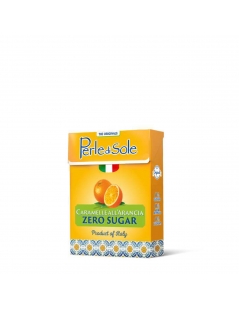 Caramelle Senza Zucchero Tascabili gusto Arancia, Perle di Sole