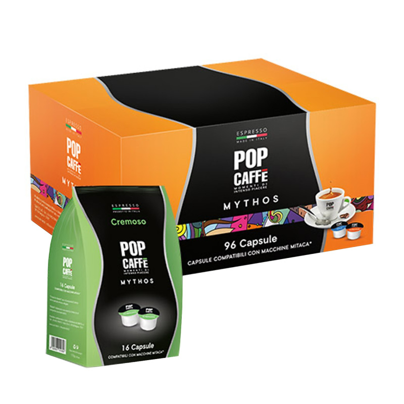 Pop Caffè Compatibili Mitica Mythos, Cremoso