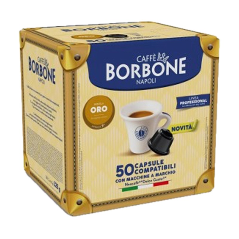 Caffè Borbone Dolce Gusto 50 Capsule miscela Oro