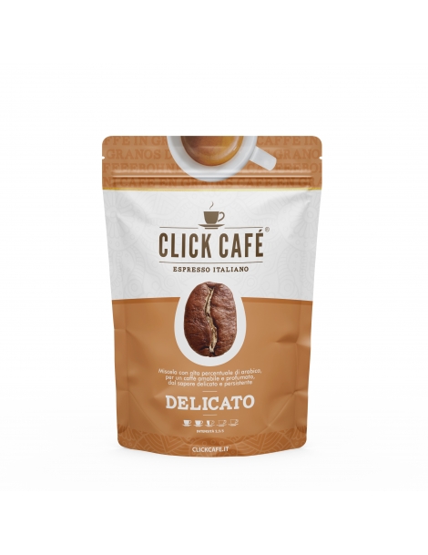 Caffè Macinato miscela Delicato, confezione da 250 gr