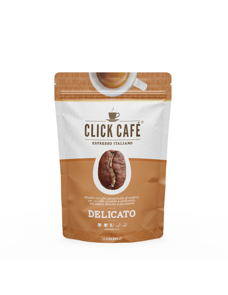 Caffè Macinato miscela Delicato, confezione da 250 gr
