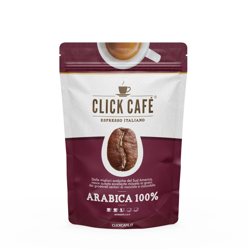 Caffè Macinato miscela 100% Arabica, confezione da 250 gr