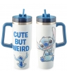 Mug Termica con cannuccia, Stitch Sketch